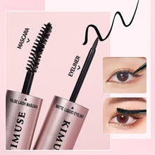 Load image into Gallery viewer, Mascara Eyeliner 2 in 1 Double-Ended Pen Eyeliner Liquid and Mascara Dual-use Non-Smudging Waterproof Sweat-Resistant
