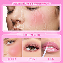 Load image into Gallery viewer, 3 in1 Color Changing Blush Oil Liquid Blush Oil for Cheeks Long-lasting Waterproof Blush Pink Blush Long Lasting Liquid Blush Make Up
