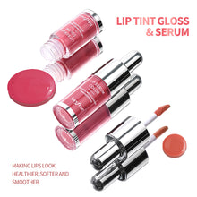 Load image into Gallery viewer, Lip Tint Gloss &amp; Serum Lip Glaze Water Moisturizing Lip Glaze Girl's Elegant Lip Glaze Women Cosmetics 6 Color Glass Lip Gloss Makeup

