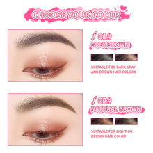 Load image into Gallery viewer, Double-headed Eyebrow Pencil Long-wear Skinny Brow Pencil Makeup Tint Natural Eyebrow Waterproof and Sweat Resistant
