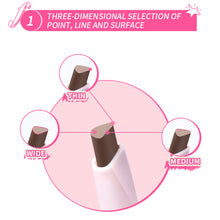 Load image into Gallery viewer, Double-headed Eyebrow Pencil Long-wear Skinny Brow Pencil Makeup Tint Natural Eyebrow Waterproof and Sweat Resistant
