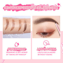 Load image into Gallery viewer, Double-headed Eyebrow Pencil Long-wear Skinny Brow Pencil Makeup Tint Natural Eyebrow Waterproof and Sweat Resistant
