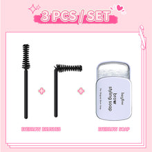 Load image into Gallery viewer, Eyebrow soap Brow Styling Wax Wild Eyebrow Makeup Styling Soap Shaping Gel Wax 3D Long Lasting Waterproof
