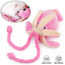 Load image into Gallery viewer, Octopus Shaped Pet Toy Pet Companion Bite-resistant Interactive Toy For Small And Medium Sized Dog Grinding Tooth Health
