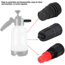 Load image into Gallery viewer, Car Wash Manual Snow Foam Lance Nozzle Foam Nozzle Hand Operated Pump Foam Sprayer Hand Pressurized Foam Water Sprayer
