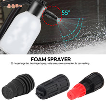 Load image into Gallery viewer, Car Wash Manual Snow Foam Lance Nozzle Foam Nozzle Hand Operated Pump Foam Sprayer Hand Pressurized Foam Water Sprayer
