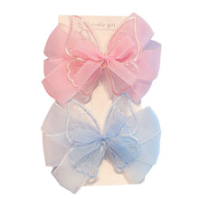 Load image into Gallery viewer, Lovely Gauze Bow Hair Clips Women Beautiful Hair Accessories Girls Hairpins Bow Clip Princess Bowknot Hair Band
