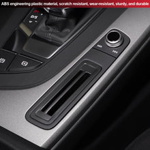 Load image into Gallery viewer, Car Water Cup Holder Cup Limit Card Insert Coin Slot Center Console Panel For Audi A4L A5 Q5L 2017-2022
