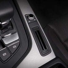 Load image into Gallery viewer, Car Water Cup Holder Cup Limit Card Insert Coin Slot Center Console Panel For Audi A4L A5 Q5L 2017-2022
