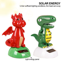 Load image into Gallery viewer, Creative Car Interior Decoration Solar Energy Decoration Shaking Head Doll Dinosaurs and Dragon Cartoon Shape Gift Decoration
