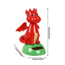 Load image into Gallery viewer, Creative Car Interior Decoration Solar Energy Decoration Shaking Head Doll Dinosaurs and Dragon Cartoon Shape Gift Decoration
