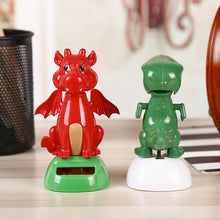 Load image into Gallery viewer, Creative Car Interior Decoration Solar Energy Decoration Shaking Head Doll Dinosaurs and Dragon Cartoon Shape Gift Decoration
