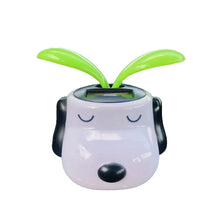 Load image into Gallery viewer, Creative Car Interior Decoration Solar Energy Decoration Shaking Head Grass Leaf Doll Cartoon Gift Decoration

