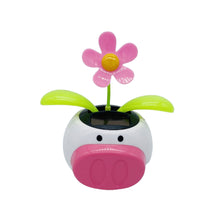 Load image into Gallery viewer, Creative Car Interior Decoration Solar Energy Decoration Shaking Head Grass Leaf Doll Cartoon Gift Decoration
