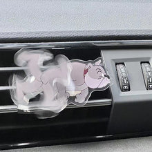 Load image into Gallery viewer, Personalized Car Air Conditioning Outlet Decoration Running Cat and Mouse Can Rotate Legs Fun Accessories
