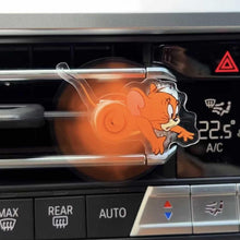 Load image into Gallery viewer, Personalized Car Air Conditioning Outlet Decoration Running Cat and Mouse Can Rotate Legs Fun Accessories
