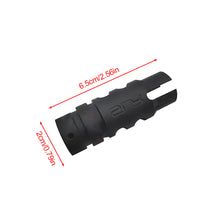 Load image into Gallery viewer, 1PC SLR/VG6/SF/ Birdcage/Ghost/Saint/Oppressor Front Tube Fire Cap Toy Gun Tactical Modification Accessories For 14MM Reverse Teeth 19MM Straight Insert
