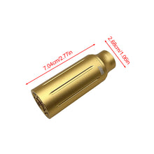 Load image into Gallery viewer, 1PC SLR/VG6/SF/ Birdcage/Ghost/Saint/Oppressor Front Tube Fire Cap Toy Gun Tactical Modification Accessories For 14MM Reverse Teeth 19MM Straight Insert
