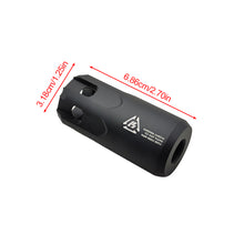 Load image into Gallery viewer, 1PC SLR/VG6/SF/ Birdcage/Ghost/Saint/Oppressor Front Tube Fire Cap Toy Gun Tactical Modification Accessories For 14MM Reverse Teeth 19MM Straight Insert
