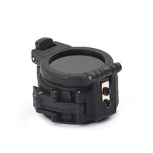 Load image into Gallery viewer, 1PC M300/M600 Series Tactical Flashlight Protection Cover IR Infrared Filter Special Lens Hood
