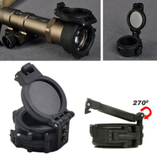 Load image into Gallery viewer, 1PC M300/M600 Series Tactical Flashlight Protection Cover IR Infrared Filter Special Lens Hood
