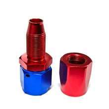 Load image into Gallery viewer, Aluminium Oil Fuel AN Fittings Adapter Reusable Fitting Hose End 0/45/90/180 Degree AN4-AN16 Fuel Swivel Hose
