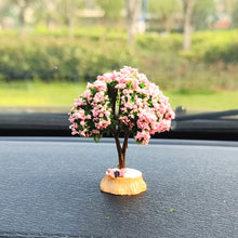 Load image into Gallery viewer, Car Interior Decorations Mini Tree Center Console Car Mounted Green Plant Accessories Simulated Flower Decoration Cute For Girls Gift
