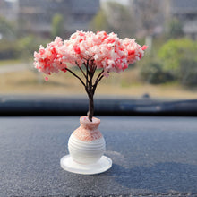 Load image into Gallery viewer, Car Interior Decorations Mini Tree Center Console Car Mounted Green Plant Accessories Simulated Flower Decoration Cute For Girls Gift
