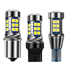 Load image into Gallery viewer, 1156 T20 T15 27SMD Motorcycle LED Head Light Headlight Bulb Led Headlight Lamp Fog Lights 12V White
