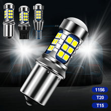 Load image into Gallery viewer, 1156 T20 T15 27SMD Motorcycle LED Head Light Headlight Bulb Led Headlight Lamp Fog Lights 12V White
