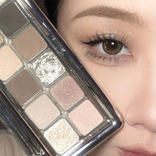 Load image into Gallery viewer, 12 Color Eye Shadow Plate Matte Pearl Eyeshadow Girl Beginner Makeup Eyeshadow Tray Makeup Cosmetics
