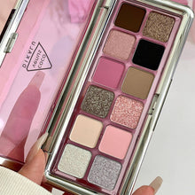 Load image into Gallery viewer, 12 Color Eye Shadow Plate Matte Pearl Eyeshadow Girl Beginner Makeup Eyeshadow Tray Makeup Cosmetics
