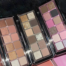 Load image into Gallery viewer, 12 Color Eye Shadow Plate Matte Pearl Eyeshadow Girl Beginner Makeup Eyeshadow Tray Makeup Cosmetics
