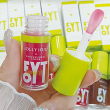 Load image into Gallery viewer, Nude Brown Plumping Lip Gloss Long-lasting Moisturizing Non-stick Cup Water-light Jelly Lip Oil Women Lips Care Makeup Cosmetics
