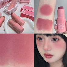 Load image into Gallery viewer, Smoky Rose Blusher Stick Cream Smooth Cheek Tint Monochrome Nude Blush Natural Matte Pink Apricot Face Rouge Contour Makeup
