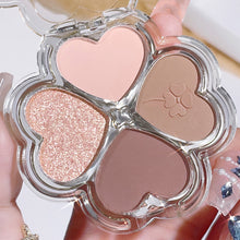 Load image into Gallery viewer, 4 Colors Eye Shadow Plate Cosmetics Pearly Eyeshadow Palettes Eyes Makeup Shiny Glitter Korean Art Eyeshadow Makeup Palettes
