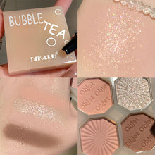 Load image into Gallery viewer, 4 Colors Eye Shadow Plate Cosmetics Pearly Eyeshadow Palettes Eyes Makeup Shiny Glitter Korean Art Eyeshadow Makeup Palettes
