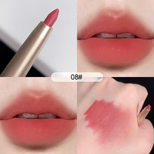 Load image into Gallery viewer, Auto Rotate Lipliner Waterproof Lip Liner Pen Non-stick Cup Matte Lipstick Pen Lip Pencil Velvet Nude Long Lasting Lip Cosmetic

