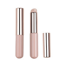 Load image into Gallery viewer, 1Pc Silicone Angled Portable Silicone Round Head Lip Brush Concealer Lipstick Brush with Cover Creative Makeup Brush Makeup Tool
