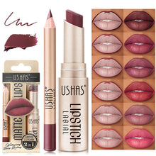 Load image into Gallery viewer, 2 In 1 Lipstick Set Lip Liner Make-up for Women Waterproof Long Lasting Cosmetics Korean Makeup Matte Lipstick
