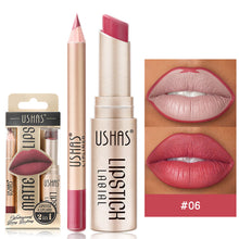 Load image into Gallery viewer, 2 In 1 Lipstick Set Lip Liner Make-up for Women Waterproof Long Lasting Cosmetics Korean Makeup Matte Lipstick
