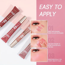 Load image into Gallery viewer, Liquid Blush Lasting Natural Liquid Contouring Face Blusher Waterproof Facial Blush Stick Soft Light Liquid Blush
