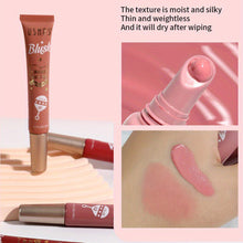 Load image into Gallery viewer, Liquid Blush Lasting Natural Liquid Contouring Face Blusher Waterproof Facial Blush Stick Soft Light Liquid Blush
