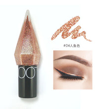 Load image into Gallery viewer, Diamond Glitter Eye Liner Pencil Eyes Makeup Waterproof Pearl Silver Rose Gold Brighten Silkworm Shadow Eyeliner Pen Cosmetics
