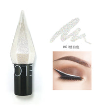 Load image into Gallery viewer, Diamond Glitter Eye Liner Pencil Eyes Makeup Waterproof Pearl Silver Rose Gold Brighten Silkworm Shadow Eyeliner Pen Cosmetics
