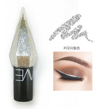 Load image into Gallery viewer, Diamond Glitter Eye Liner Pencil Eyes Makeup Waterproof Pearl Silver Rose Gold Brighten Silkworm Shadow Eyeliner Pen Cosmetics
