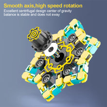 Load image into Gallery viewer, Spinner Fidget Chain Toys Adults Vent Stress Relief Hand Decompression Antistress Fingertip gyro Kids Toys For Children Boy Gift
