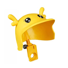 Load image into Gallery viewer, Small Helmet Rider Motorcycle Mobile Phone Holder and Electric Bicycle Navigation Mobile Phone Holder Waterproof Sunshade
