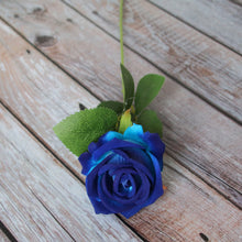 Load image into Gallery viewer, Valentine's Day Artificial Red Roses Flannelette Wedding Faux Flowers Photo Shoot Propss Silk Flower Headwear Fake Flowers
