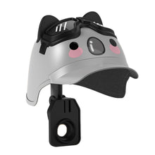 Load image into Gallery viewer, Cartoon Small Helmet Rider Motorcycle Mobile Phone Holder and Electric Bicycle Navigation Mobile Phone Holder Waterproof Sunshade
